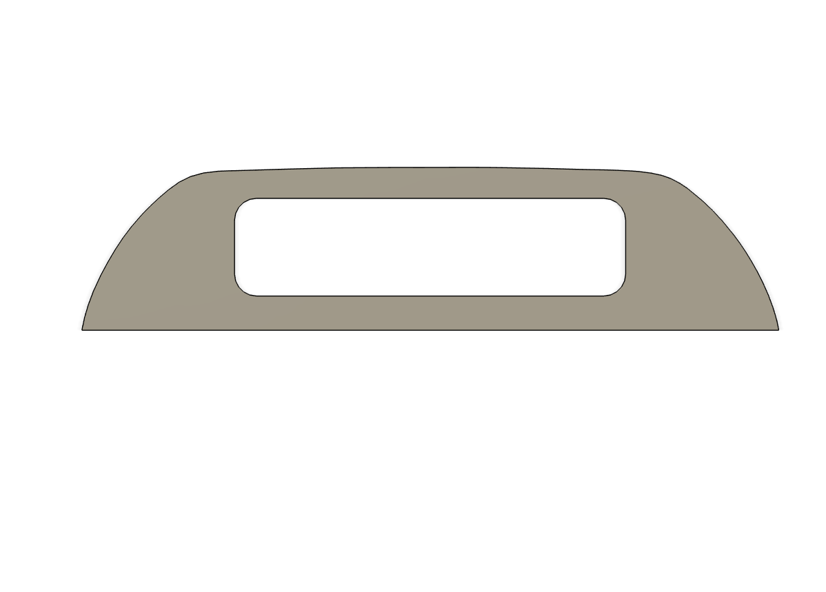 Sprinter Headliner Bottom and Front Panel CNC DXF File, 2019+ High Roof (Digital Download)