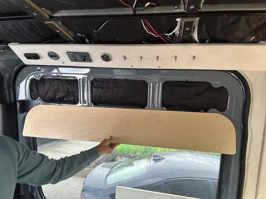Sprinter Van Sliding Door Panel CNC DXF File (2019+) (Digital Download)