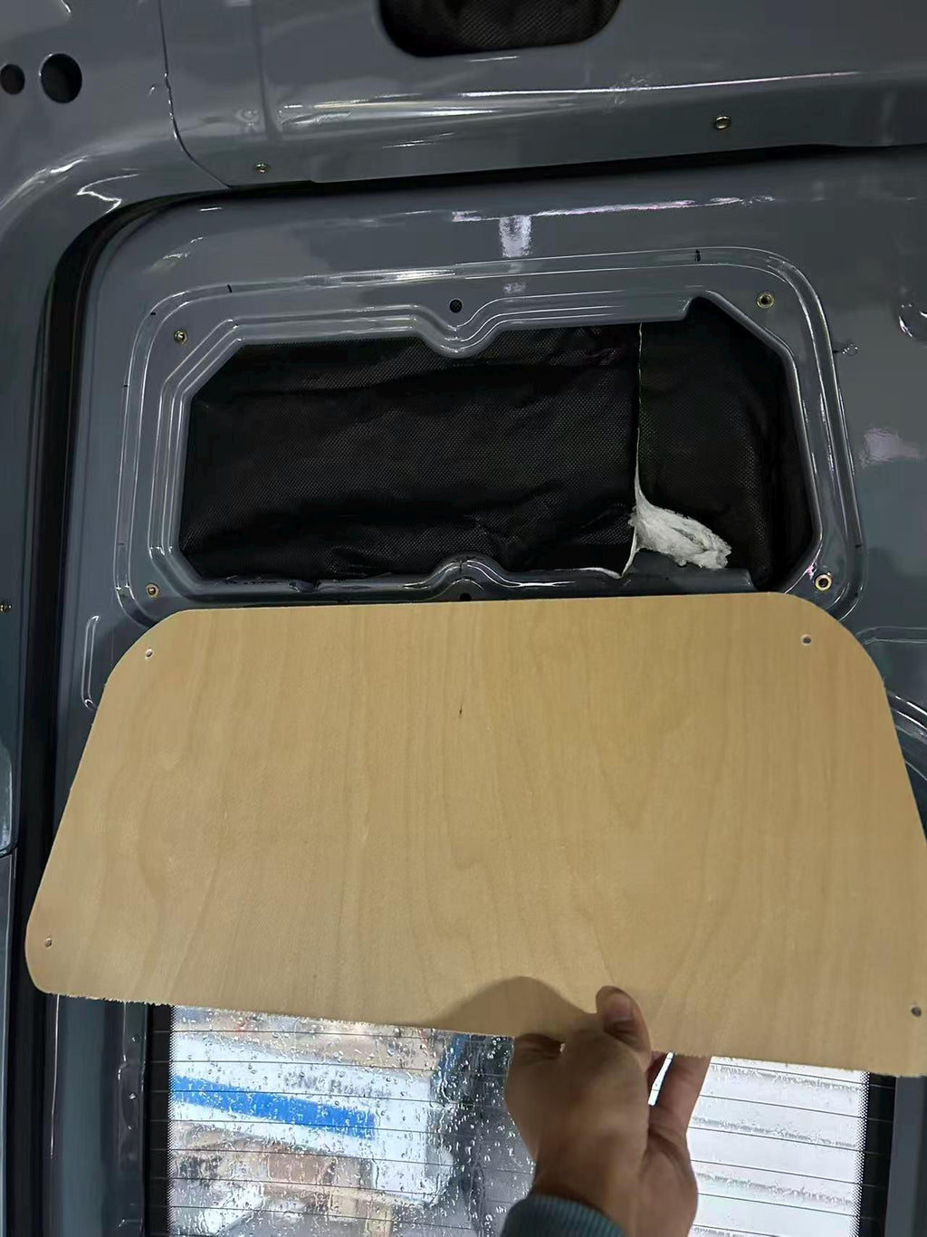 Tested Working Sprinter Tailgate Panel Design CNC digital cutting DXF file 2019+ Year Model
