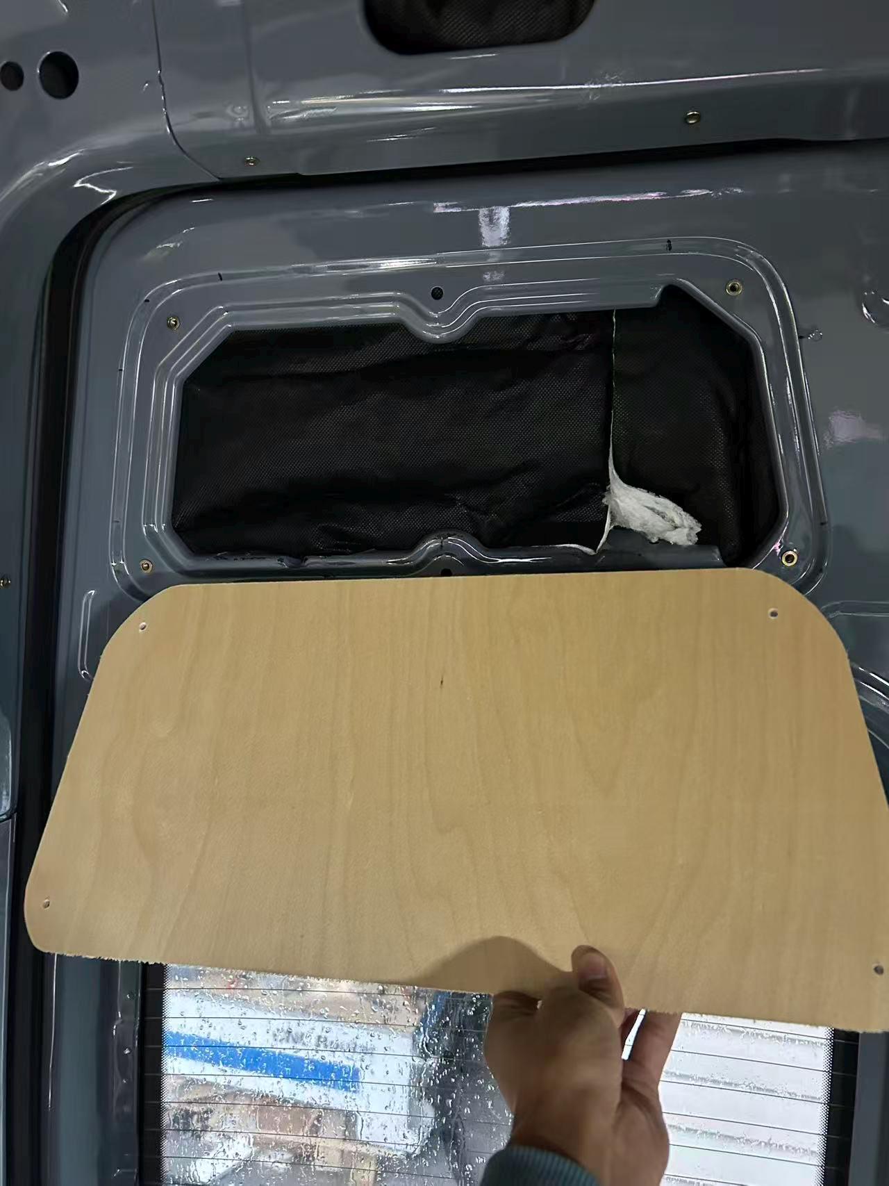 Tested Working Sprinter Tailgate Panel Design CNC digital cutting DXF file 2019+ Year Model