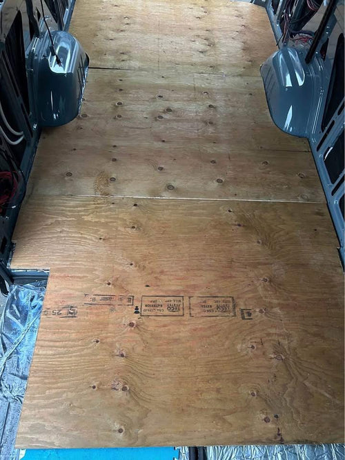 Full-Scale Subfloor Cutting Templates for Mercedes Sprinter 170 (2019+) – Physical, Pre-Printed & Ready to Use