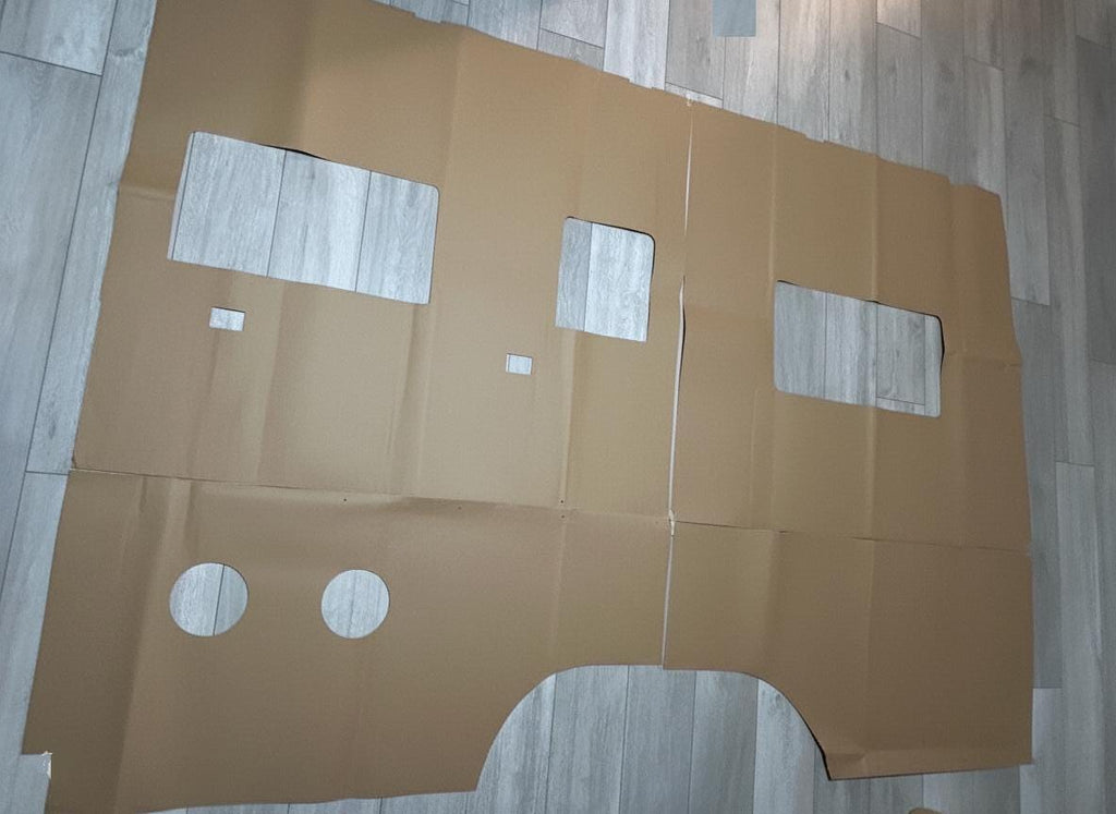 Sprinter 170 Wall Panel Templates | DIY Van Conversion (2019+)