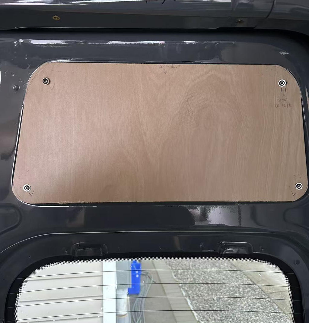 Tested Working Sprinter Tailgate Panel Design CNC digital cutting DXF file 2019+ Year Model