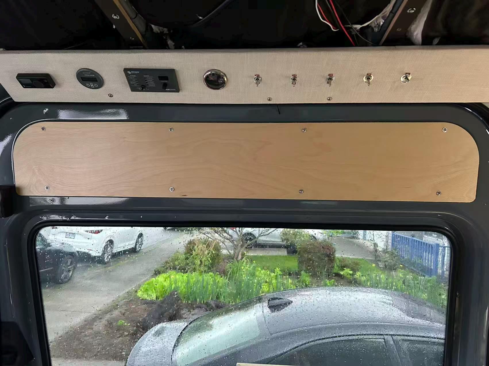 Sprinter Van Upper Door Panel Templates – 2019+ Sliding & Tailgate