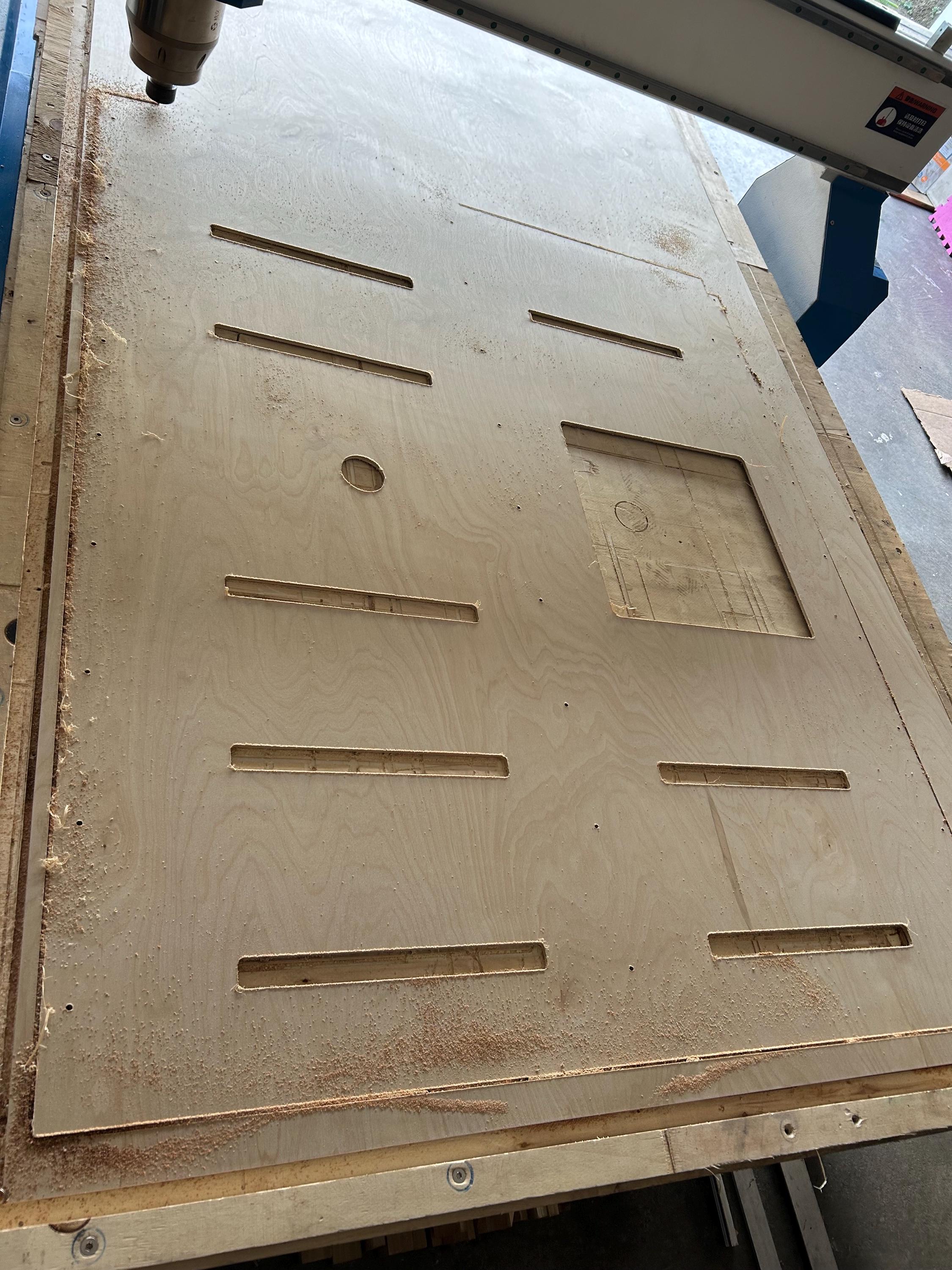 Sprinter 144 Ceiling Panel CNC DXF File, 2019+ High Roof (Digital Download)