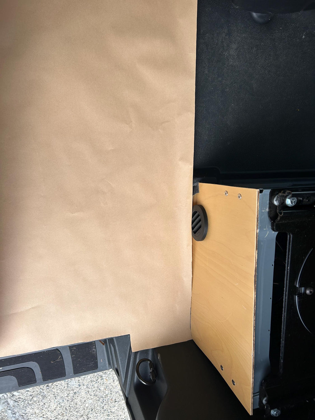 Full-Scale Subfloor Cutting Templates for Mercedes Sprinter 170 (2019+) – Physical, Pre-Printed & Ready to Use