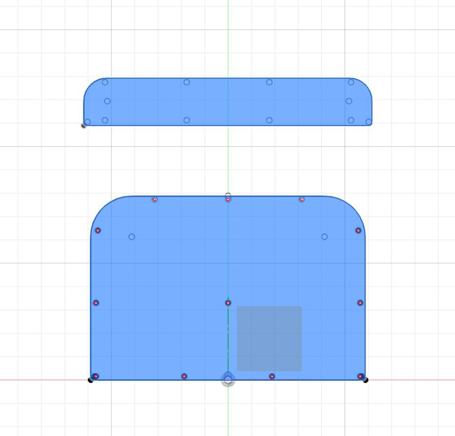 Sprinter Van Sliding Door Panel CNC DXF File (2019+) (Digital Download)