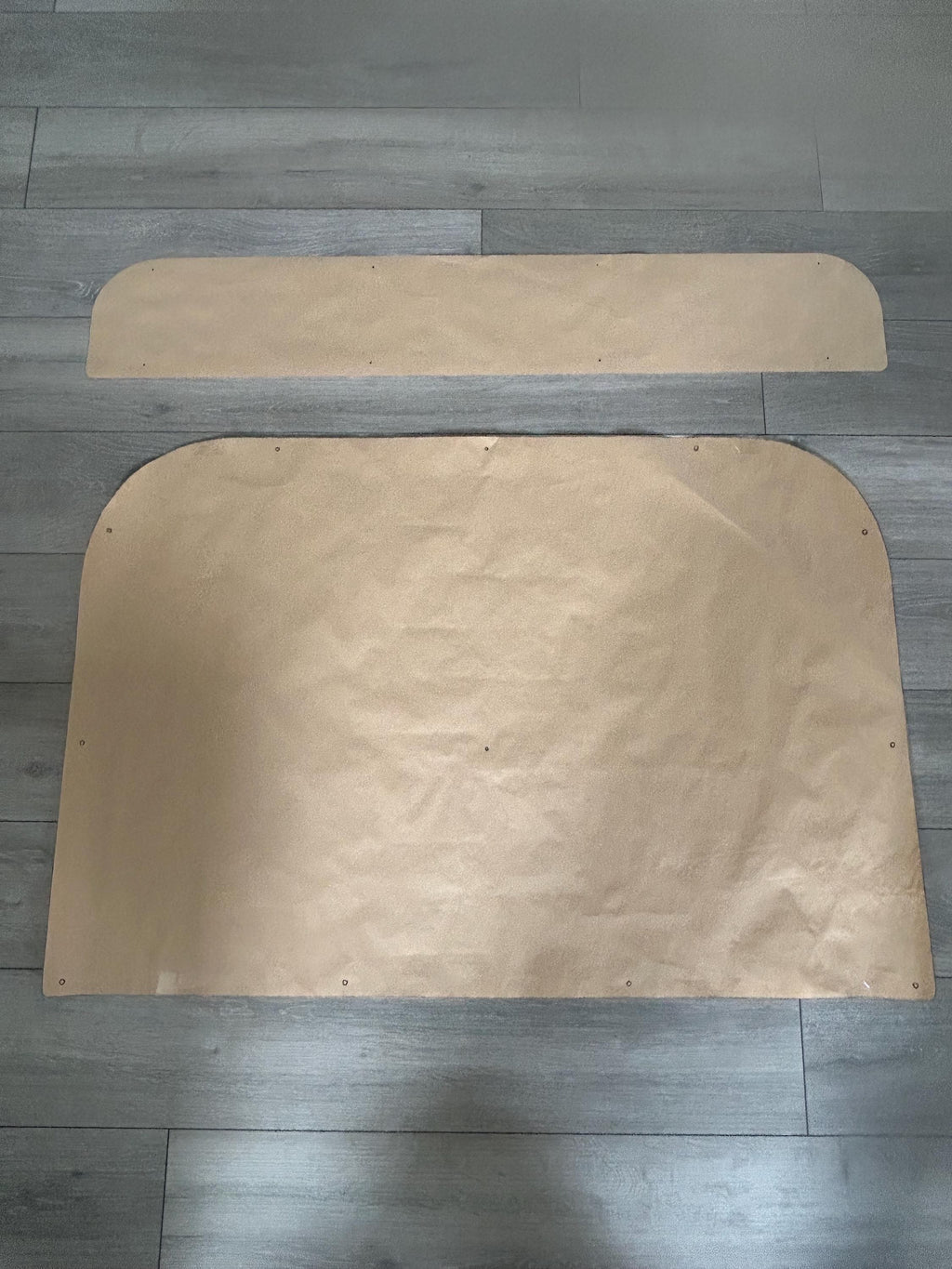 Full-Scale Sliding Door Panels Cutting Templates for Mercedes Sprinter