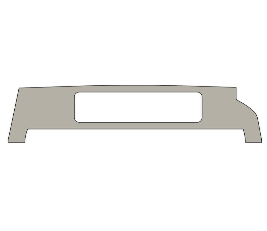 Sprinter Headliner Bottom and Front Panel CNC DXF File, 2019+ High Roof (Digital Download)